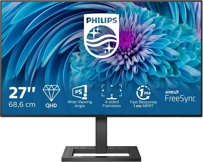 Philips 275e2fae qhd ips monitor 27 in - Philips E-line 275E2FAE/00 27" Quad HD IPS Monitor