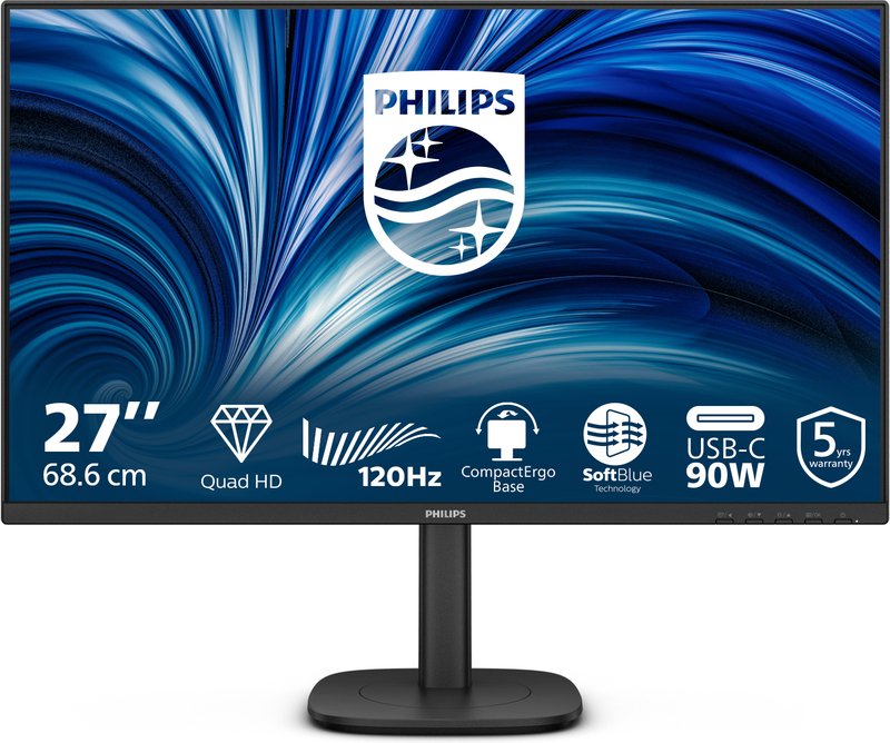 Philips 27b2u3601 27 inch qhd business - Philips 27B2U3601/00 27" Quad HD 120Hz IPS Monitor