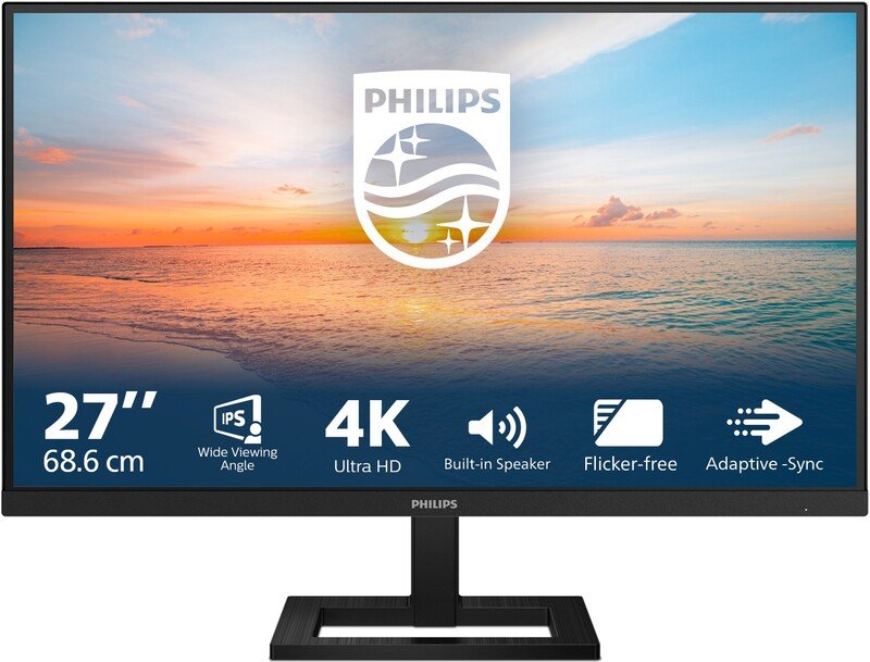 Philips 27e1n1800ae 4k ips monitor spe - Philips 1000 Series 27E1N1800AE/00 27" Monitor (Black)