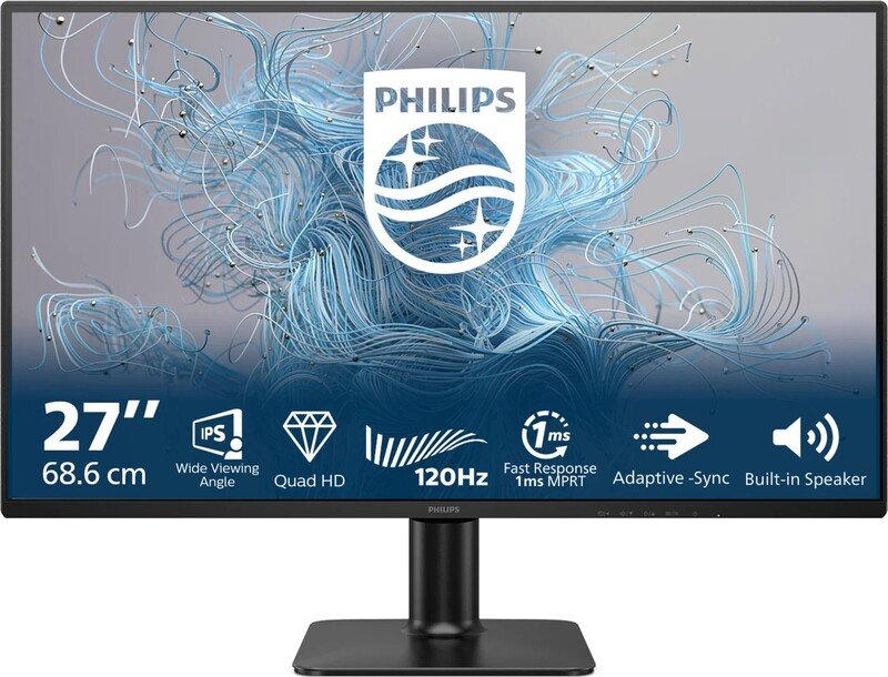 Philips 27e2n2500 qhd ips monitor 120h - Philips 27E2N2500/00 27" Monitor (Black)