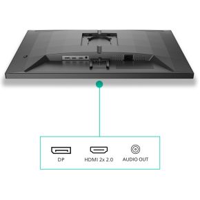 Evnia 27M2N3500PF/00 Quad 27" Monitor (Black) - afbeelding 7