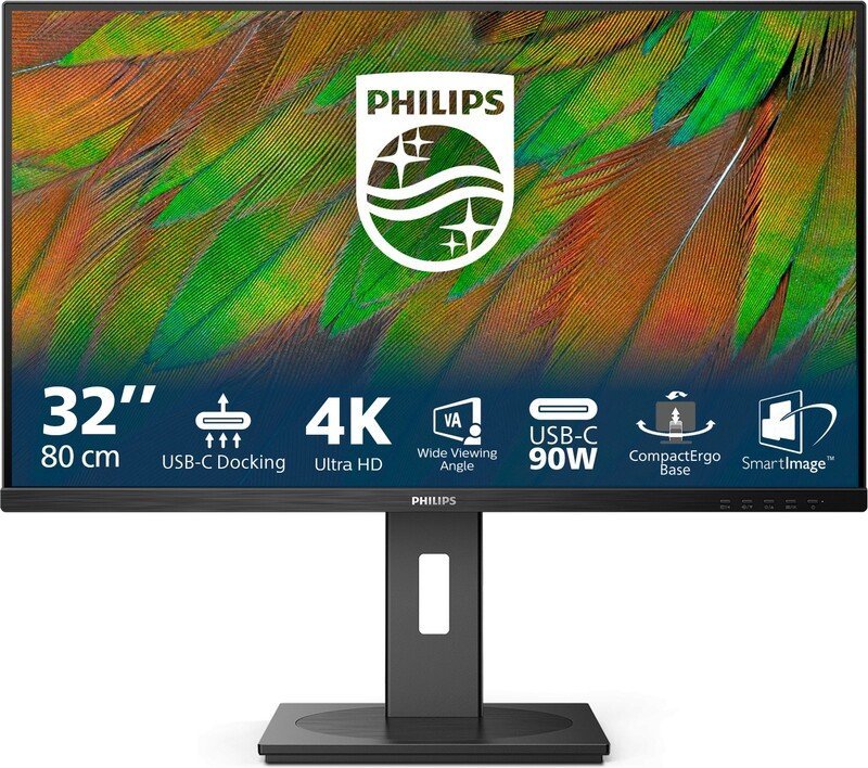 Philips 3000 series 32b1u3900 00 compu - Philips 3000 series 32B1U3900/00 31.5" Monitor (Black)