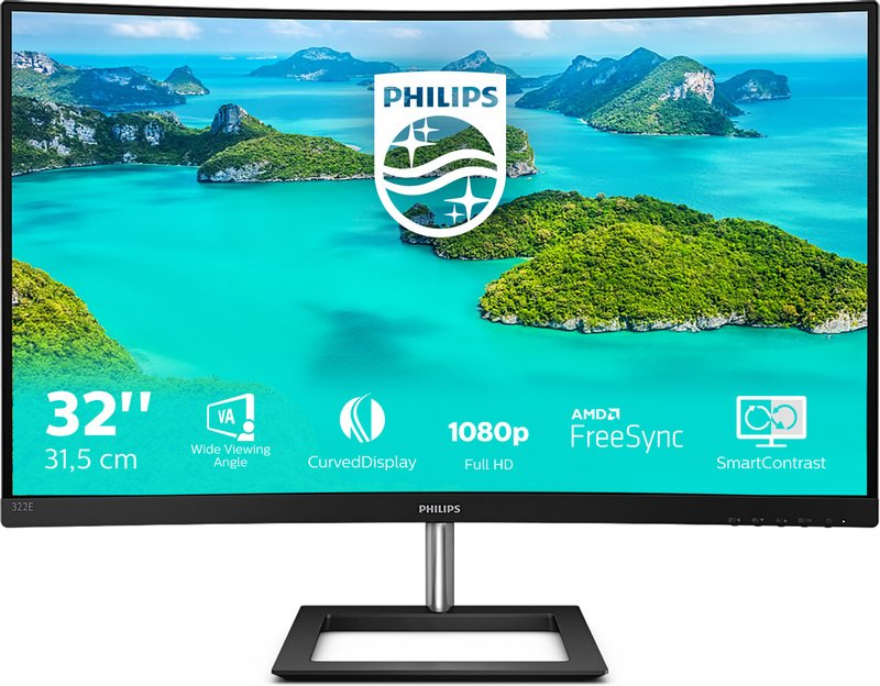 Philips Philips 322E1C - Full Hd Curved Monitor - 32 Inch