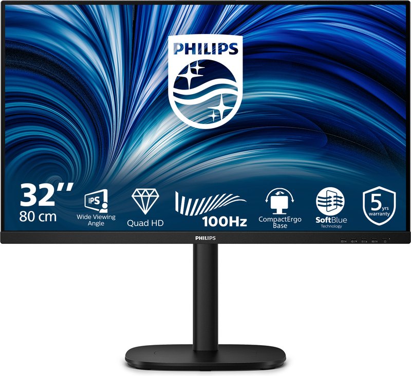 Philips 32b2n3500 32 inch qhd business - Philips 3000 series 32B2N3500/00 31.5" Monitor (Black)