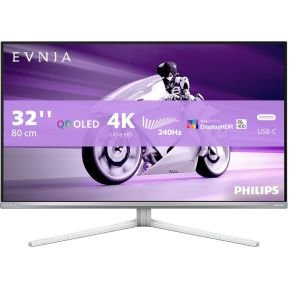 Philips Philips 32M2N8900 - 4K Qd-Oled Gaming Monitor - Ambiglow - Usb-C 65W - Kvm - Hdr400 - 240Hz - 32 Inch