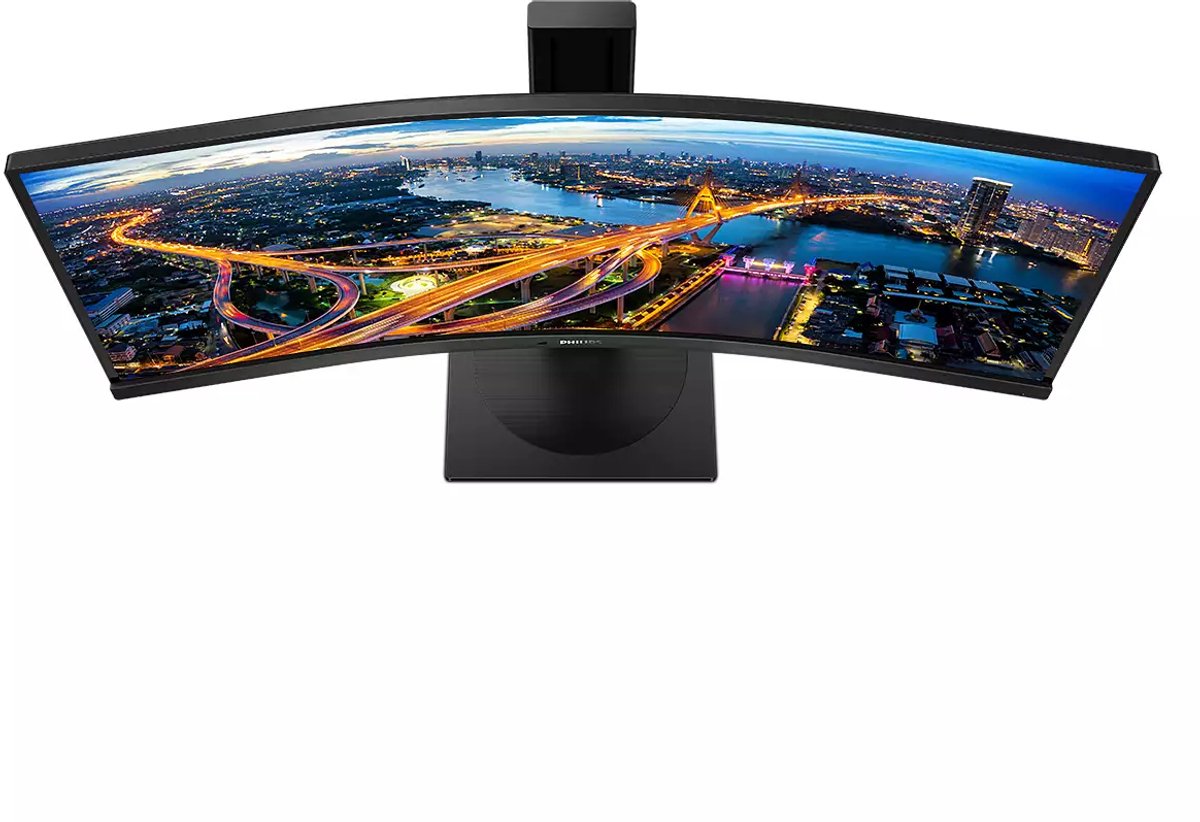 Philips 345b1c qhd curved ultrawide mo 10 orig - Philips 345B1C 34" Monitor (Black)