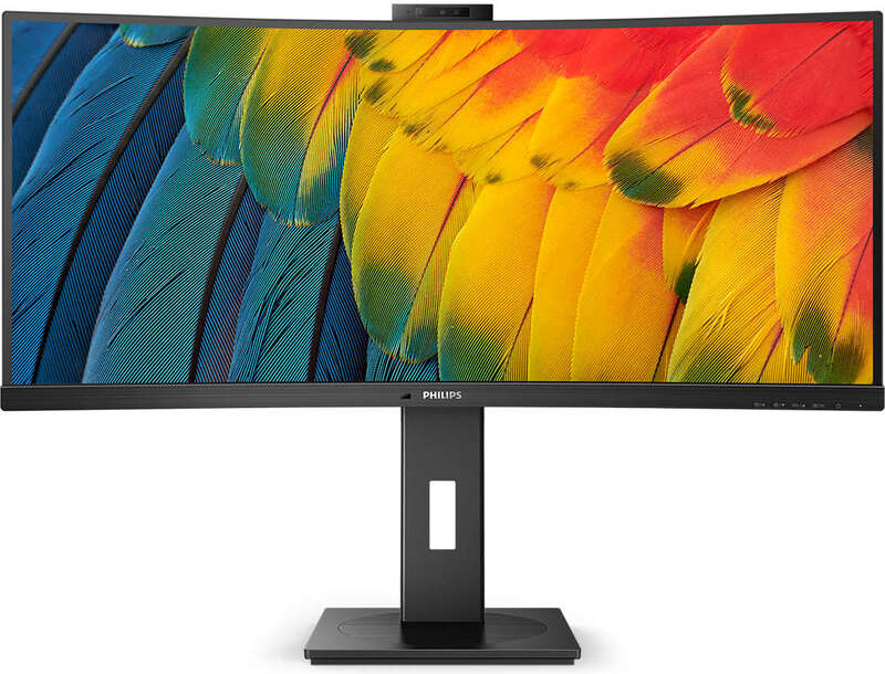 Philips 34b1u5600ch ultrawide webcam m 2 orig - Philips 34B1U5600CH UWQHD USB-C 100W 34" Monitor (Black)