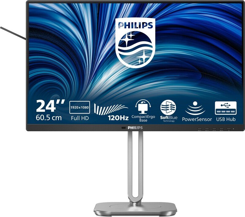 Philips 4000 series 24b2n4200 00 compu - Philips 4000 series 24B2N4200/00 23.8" Monitor (Grey)