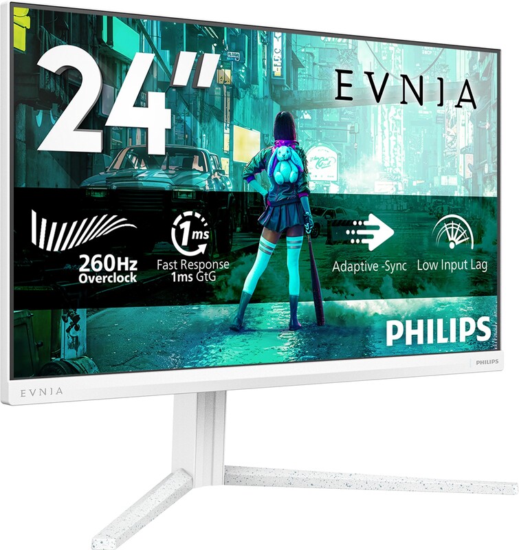 Philips evnia 24m2n3201p 24 inch full 2 orig - Philips Evnia 24M2N3201P 23.8" Monitor (White)