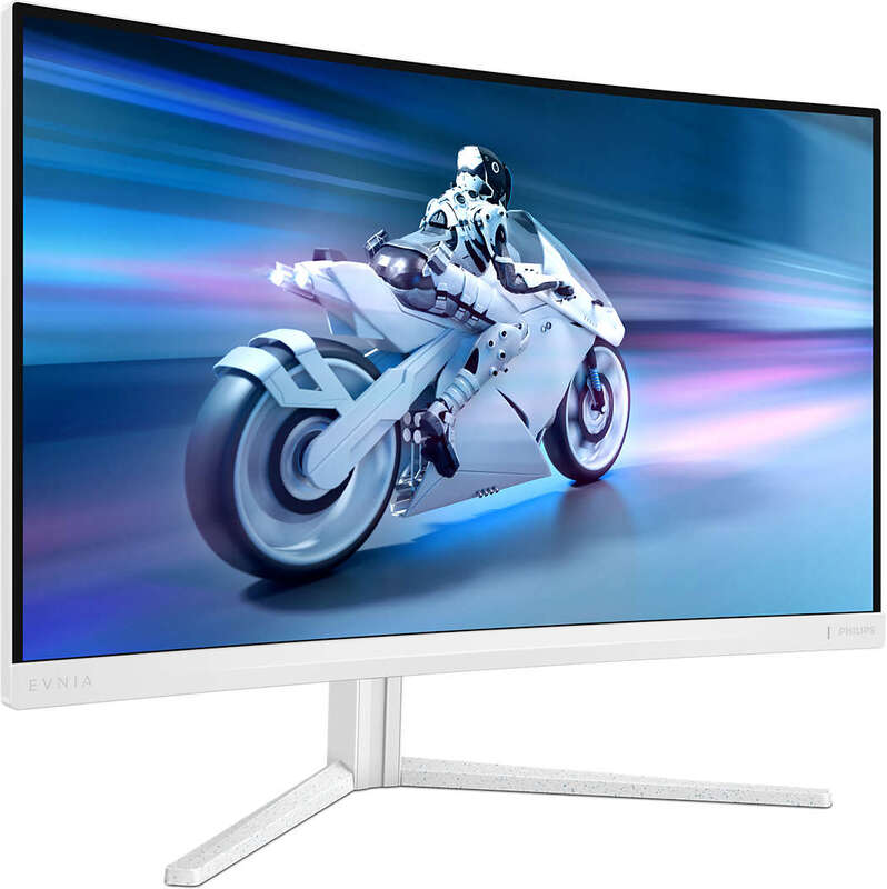 Philips evnia 27m2c5501 00 27 curved m 2 orig - Philips Evnia 5000 27M2C5501 - Ambiglow 27" Monitor (White)