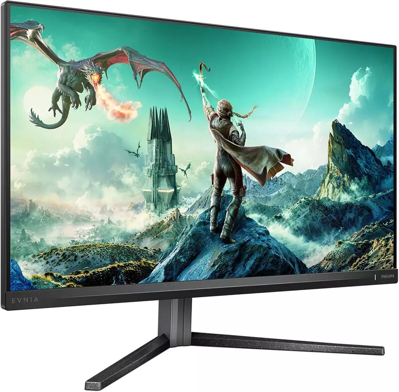 Philips evnia 27m2n3800a 27 4k uhd mon 2 orig - Philips Evnia 27M2N3800A 27" Monitor (Grey)