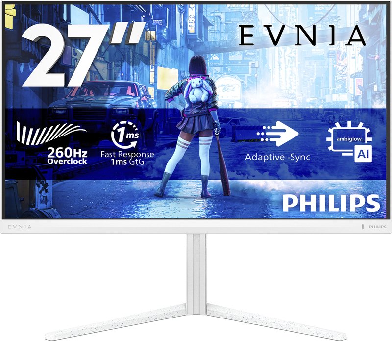 Philips evnia 27m2n5201p 27 monitor - Philips Evnia 27M2N5201P 27" Monitor (White)