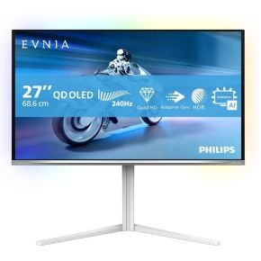Philips Philips Evnia 6000 27M2N6501L - Qhd Oled Gaming Monitor - 240Hz - Hdmi 2.1 - G-Sync Compatible - 27 Inch
