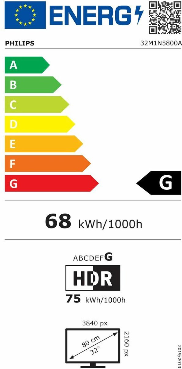 Philips Evnia 32M1N5800A - 4K Ips Gaming Monitor - 144Hz - 32 Inch - afbeelding 3