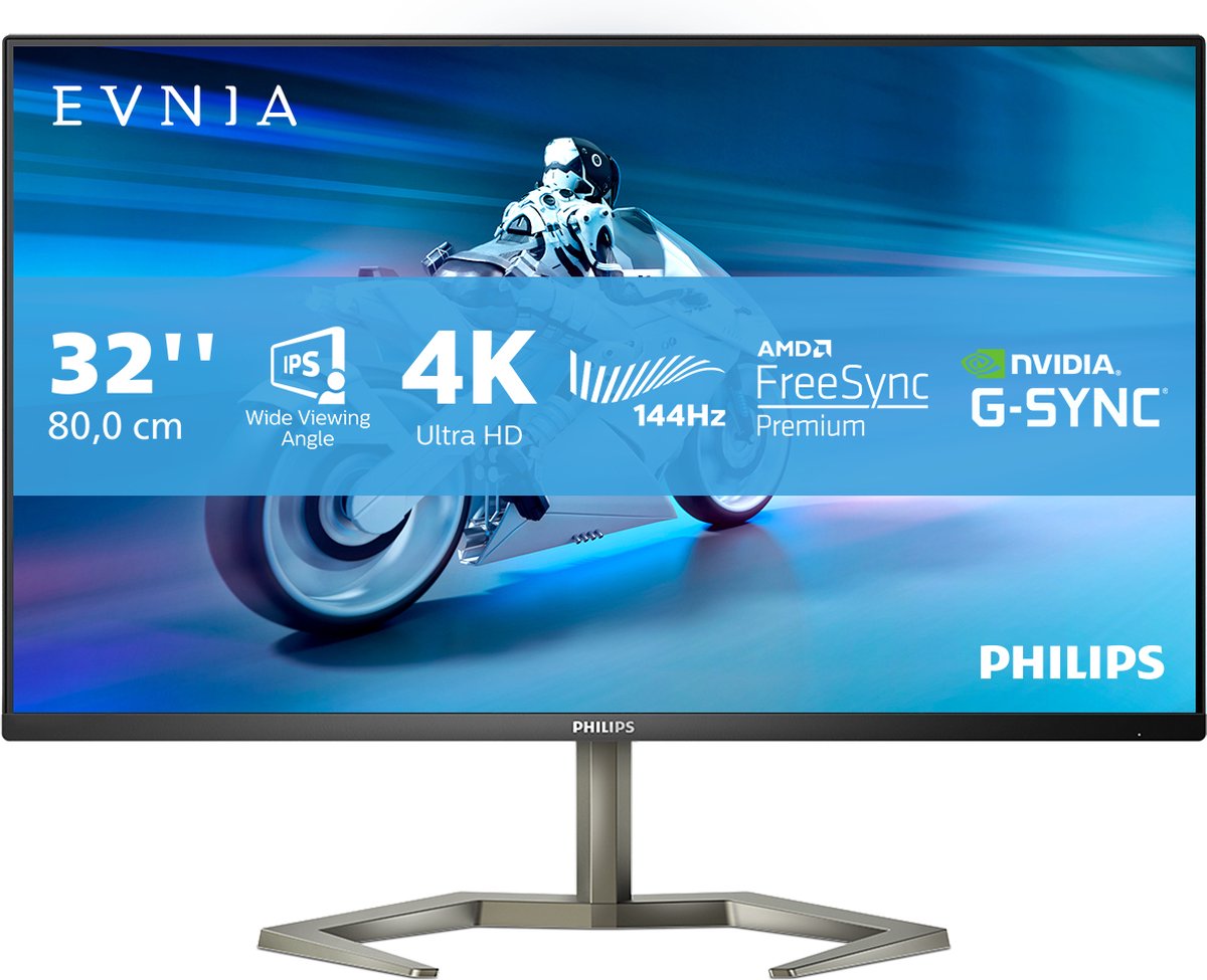 Philips Evnia 32M1N5800A - 4K Ips Gaming Monitor - 144Hz - 32 Inch - afbeelding 6