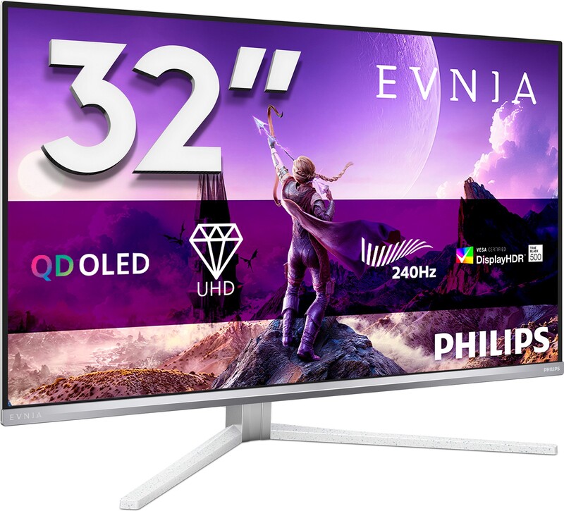 Philips evnia 32m2n8900p 31 5 4k uhd 2 orig - Philips Evnia 32M2N8900P 4K UHD gaming 31.5" Monitor (wit)