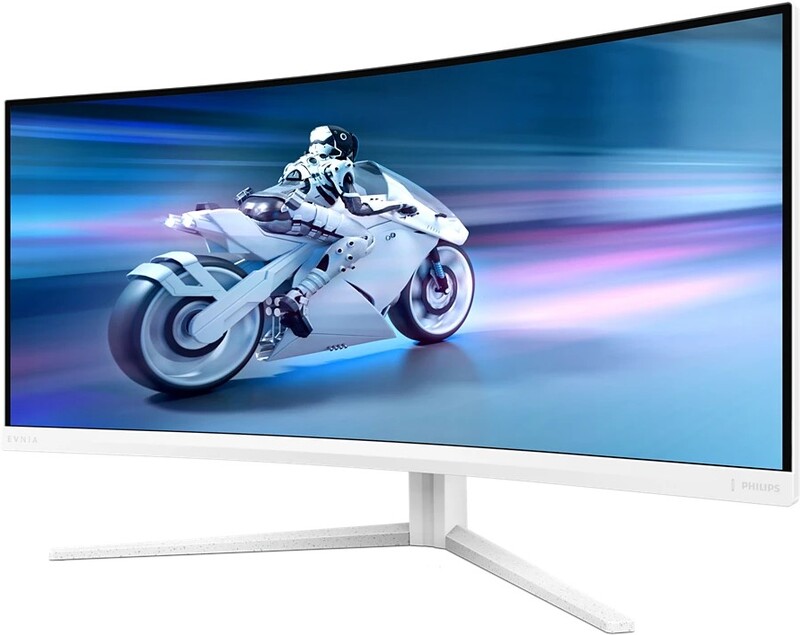 Philips evnia 34m2c5501a 34 curved mon 2 orig - Philips Evnia 34M2C5501A 34" Monitor (White)