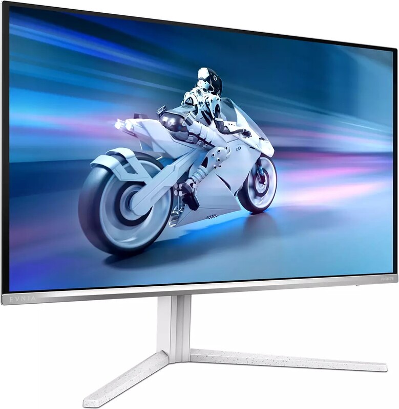 Philips evnia 6000 27m2n6501l 00 26 5 2 orig - Philips Evnia 27M2N6501L/00 Quad Ambiglow 26.5" Monitor (White)