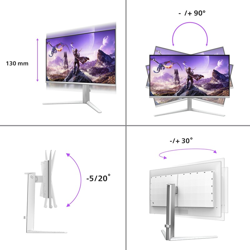 Philips evnia 6000 32m2n6901a 31 5 4k 4 orig - Philips Evnia 6000 32M2N6901A 4K UHD gaming 31.5" Monitor (wit)