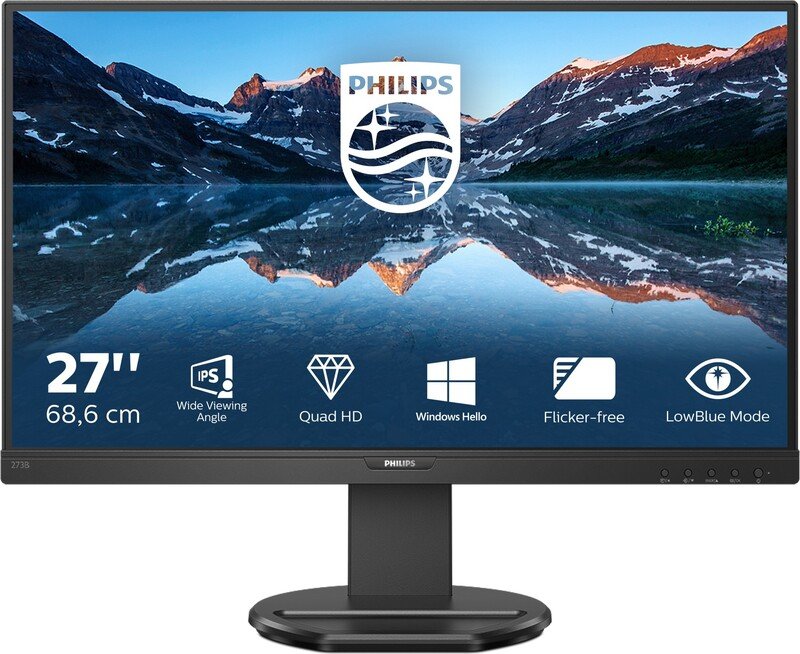 Philips monitor b line 276b9 qhd ips - Philips B-Line 276B9/00 Quad USB-C 27" Monitor (Black)