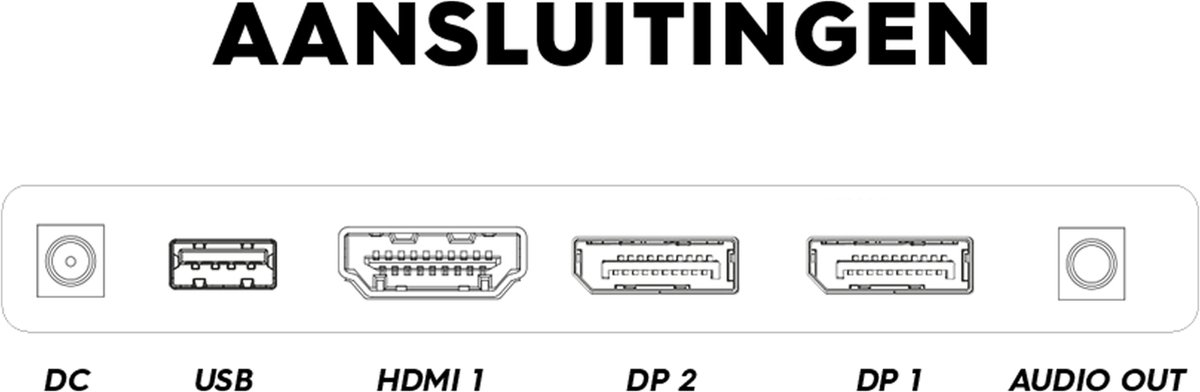 Raider 34 Inch Ultra Wide Gaming Monitor - 165Hz - 34 Inch - Wqhd (3440X1440) - - afbeelding 2