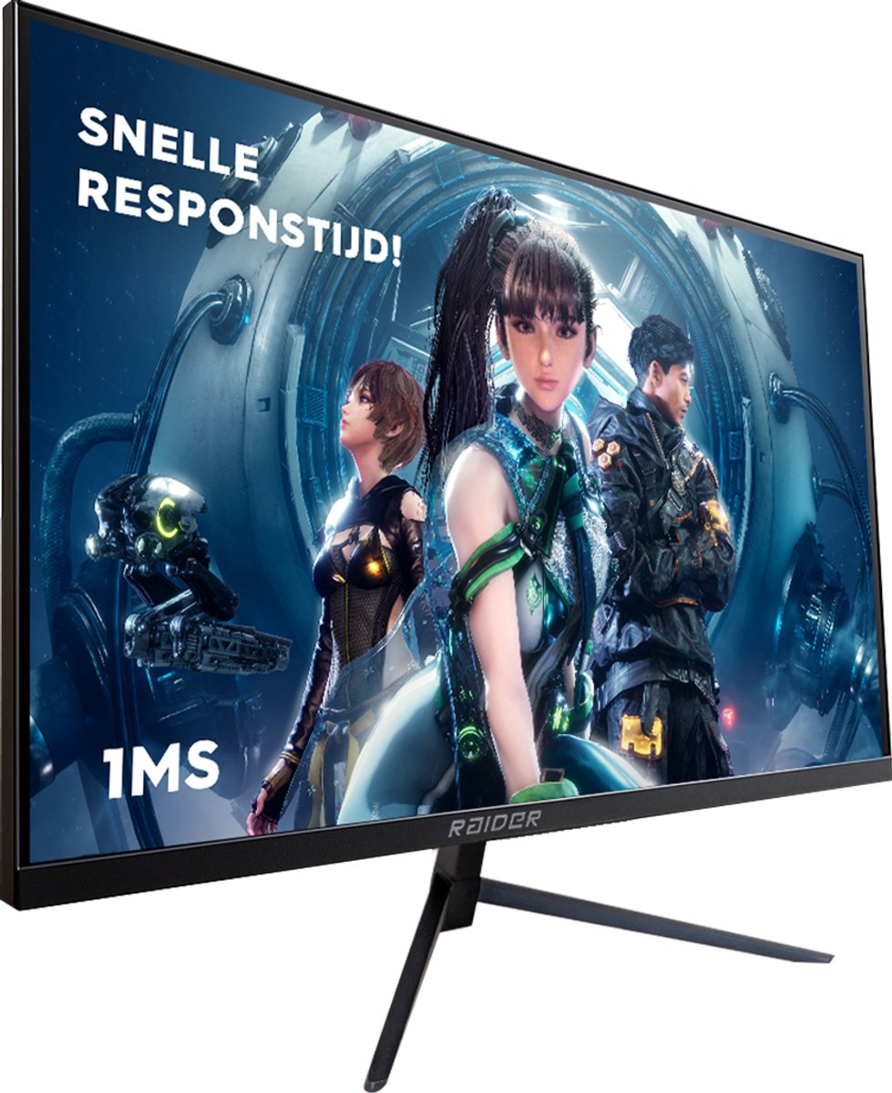 Raider Apex 25 Pro Gaming - 25 Inch Full Hd Gaming Monitor - 1Ms - 240Hz - - afbeelding 5