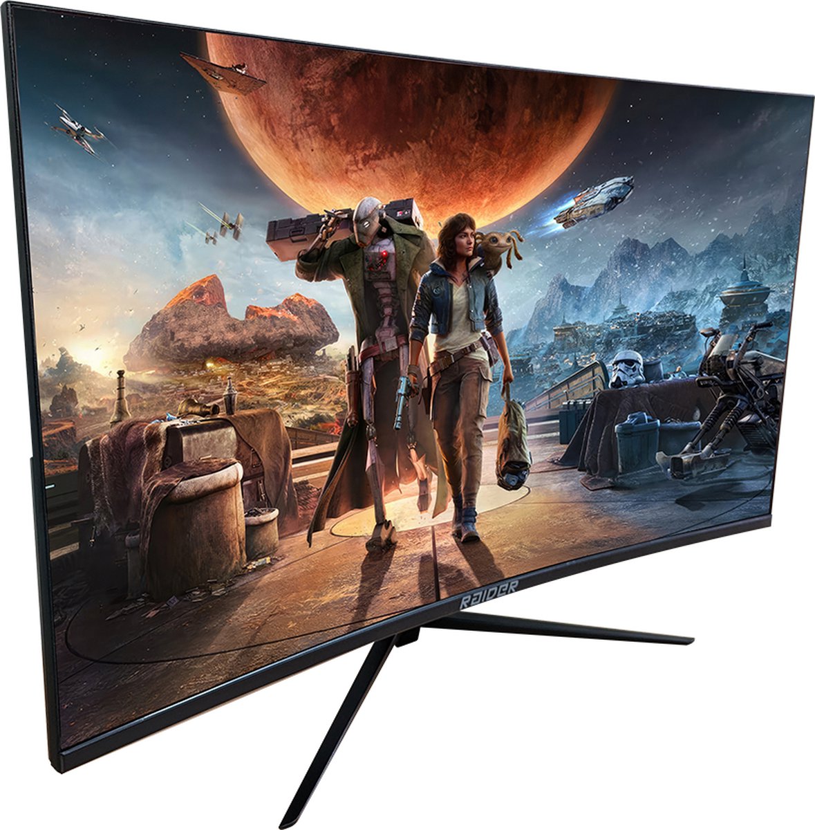 Raider Pro Gaming Monitor - Freesync/G-Sync - 240Hz - Curved - 27 Inch - afbeelding 9