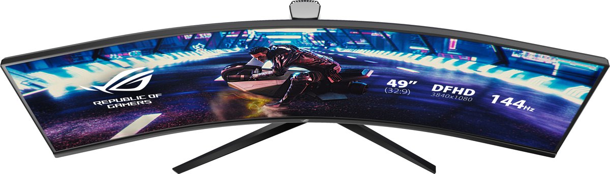 Rog Strix Xg49Vq Super Ultra-Wide Hdr Gaming Monitor - 4Ms - 144Hz - afbeelding 2