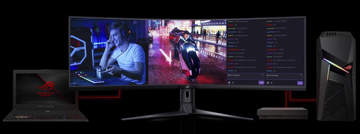 Rog Strix Xg49Vq Super Ultra-Wide Hdr Gaming Monitor - 4Ms - 144Hz - afbeelding 9