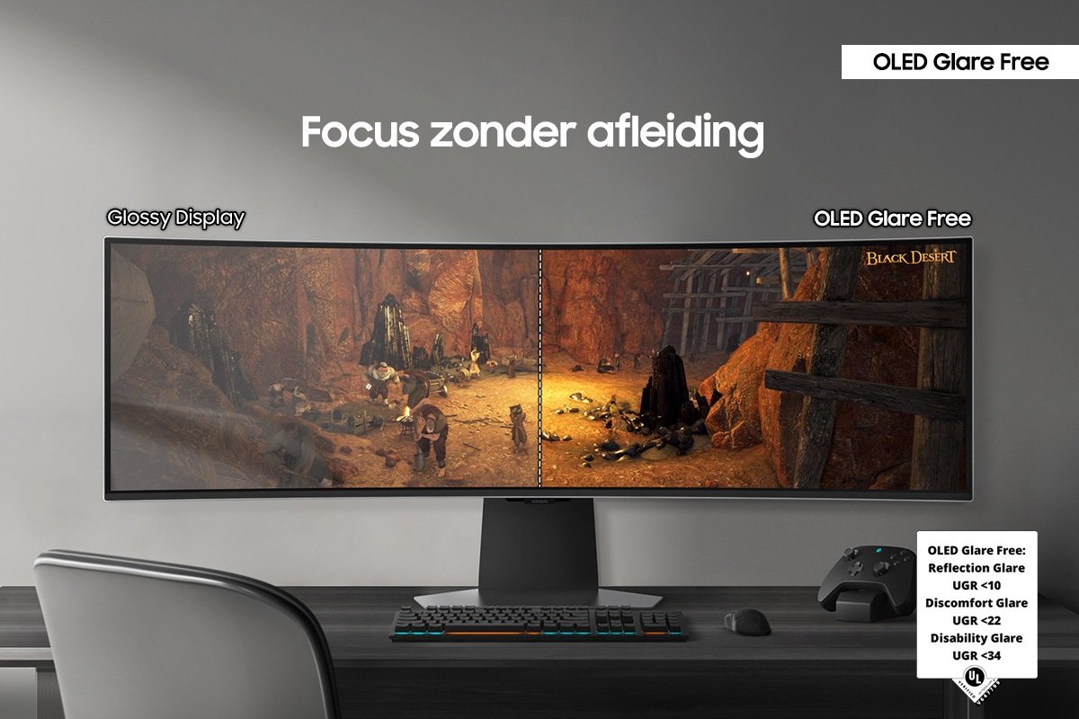 49" Odyssey G95SD OLED Smart Gaming Monitor - afbeelding 3