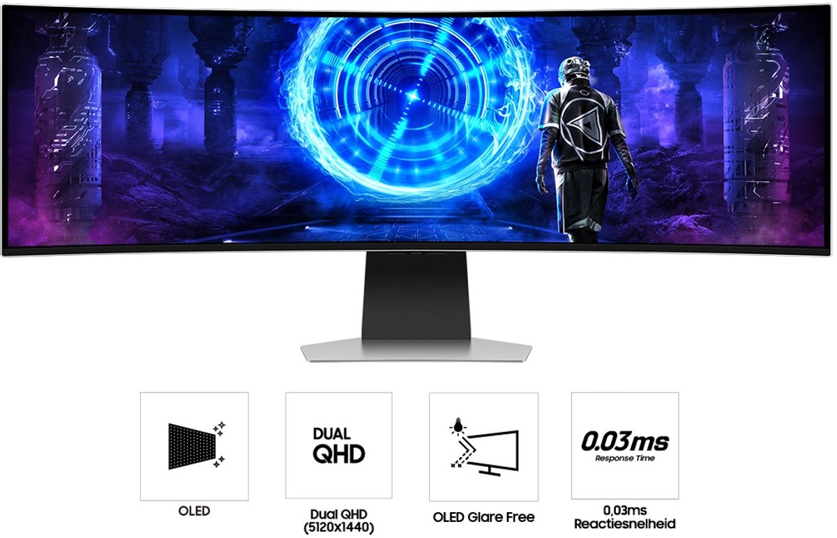 49" Odyssey G95SD OLED Smart Gaming Monitor - afbeelding 8