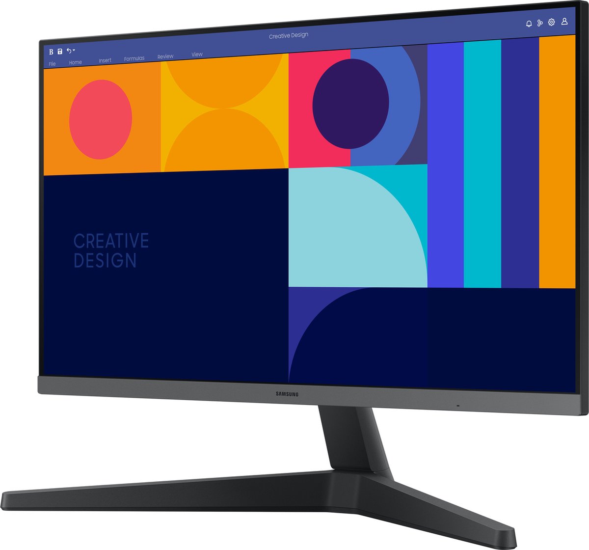 Samsung essential ls24c332gauxen full 2 orig - Samsung Essential Ls24C332Gauxen 24" Monitor (zwart)