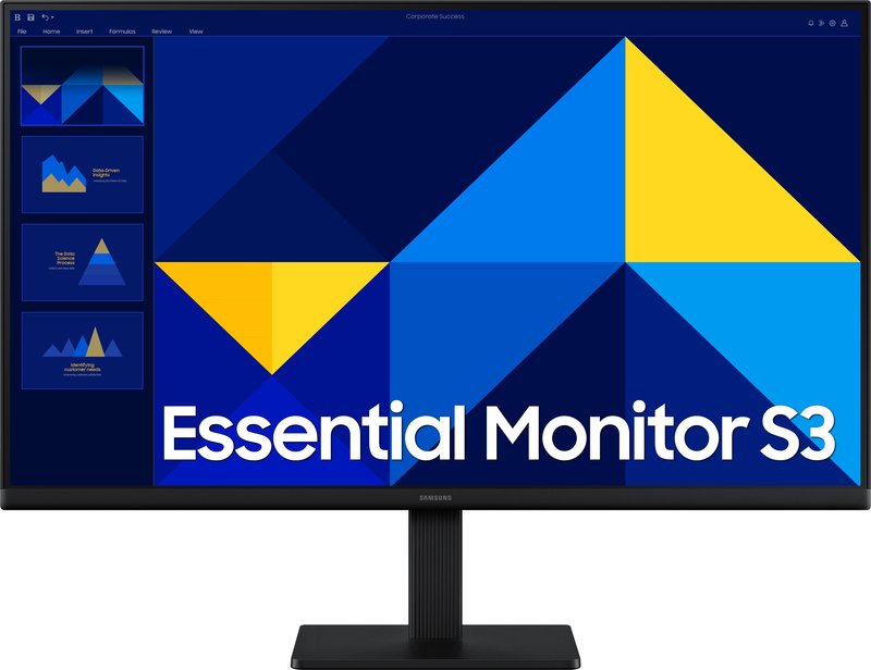 Samsung essential ls27d302gauxen full - Samsung Essential S3 LS27D302GAUXEN 27" Monitor (Black)