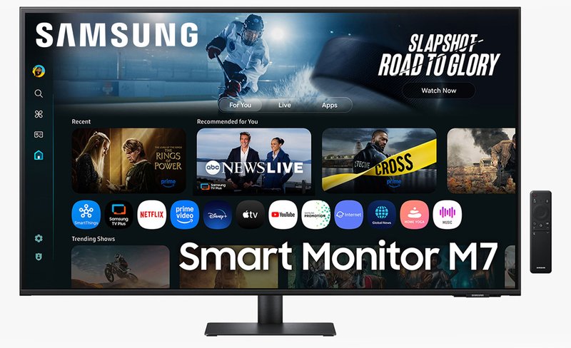 Samsung m7 43 smart monitor m70f uhd - Samsung Smart M7 LS43FM702UUXEN 4K 43" Monitor (Black)