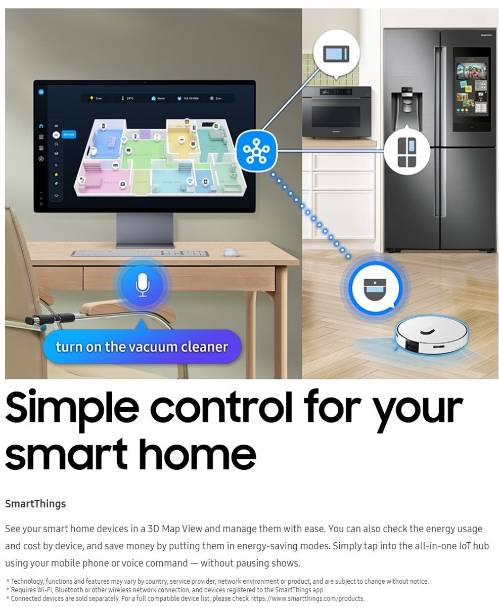 Samsung M90F - Smart Oled Monitor - 32 Inch - 165Hz - afbeelding 5