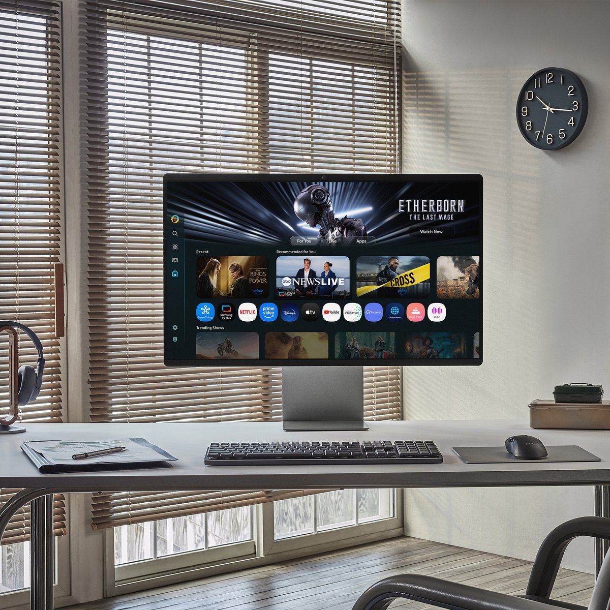 Samsung M90Sf Computer Monitor 81,3 Cm (32") 3840 X 2160 Pixels 4K Ultra Hd - afbeelding 8