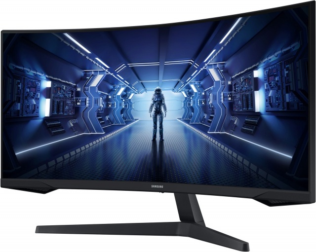 Samsung odyssey g5 34 curved monitor 2 orig - Samsung Odyssey G5 LC34G55TWWPXEN 34" Monitor (Black)