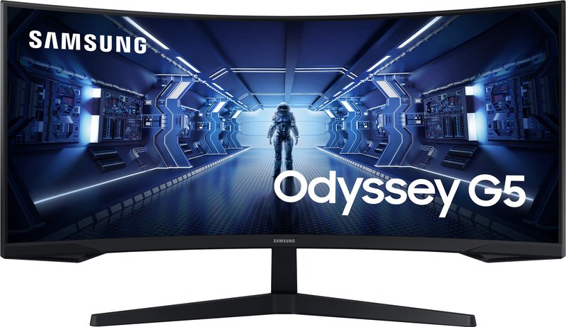 Samsung odyssey g5 34 curved monitor - Samsung Odyssey G5 LC34G55TWWPXEN 34" Monitor (Black)