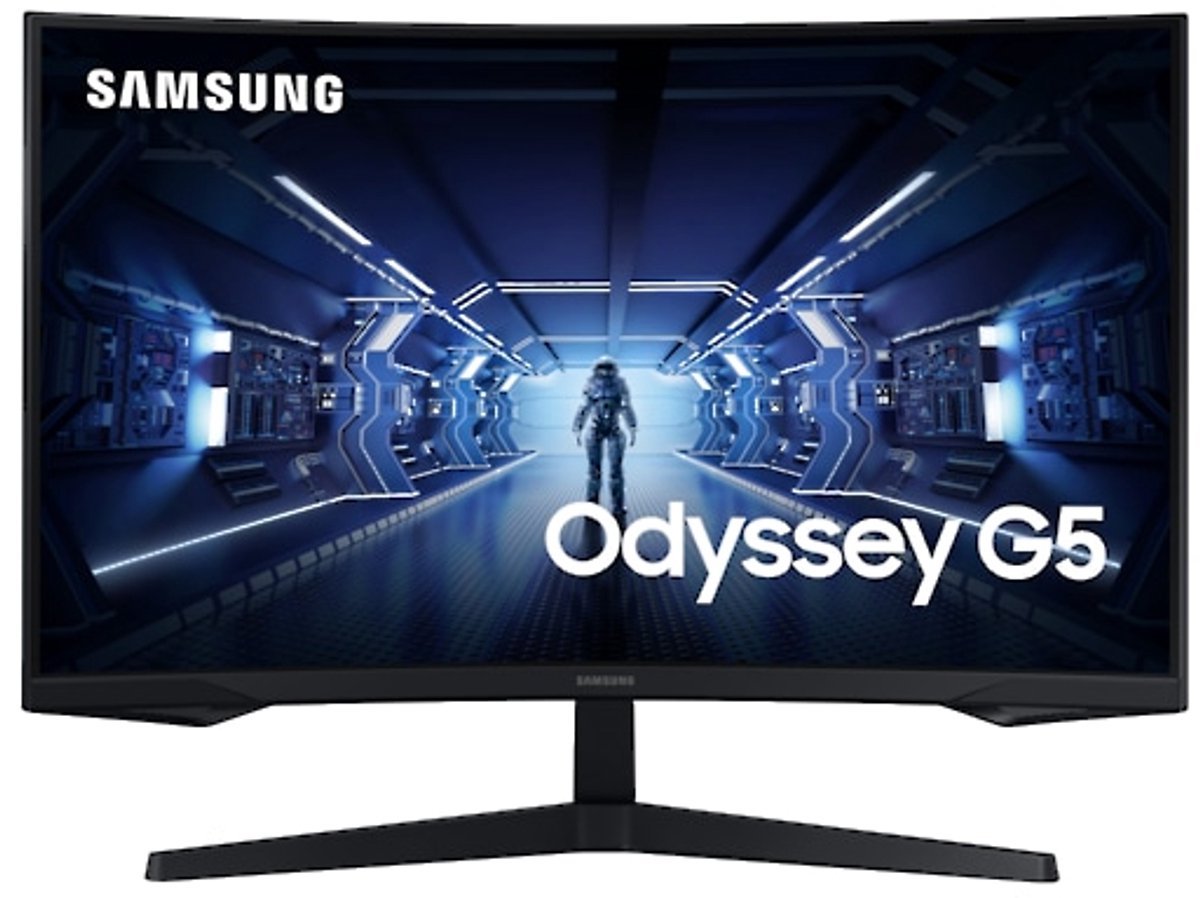 Samsung Samsung Odyssey G5 C32G54T - Qhd Va Curved 144Hz Gaming Monitor - 32 Inch