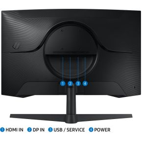 Odyssey G5 LS27CG552EUXEN - QHD Curved Gaming Monitor - 165Hz - 27 Inch - afbeelding 7