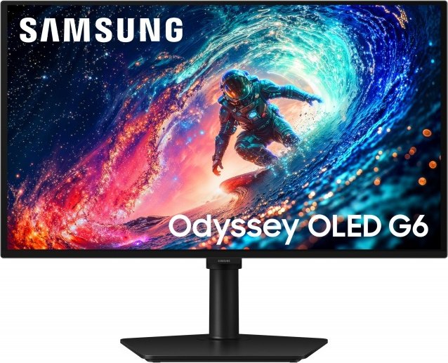 Samsung odyssey g6 ls27hg612suxen 27 i - Samsung Odyssey OLED G6 G61SH 27" Monitor (zwart)