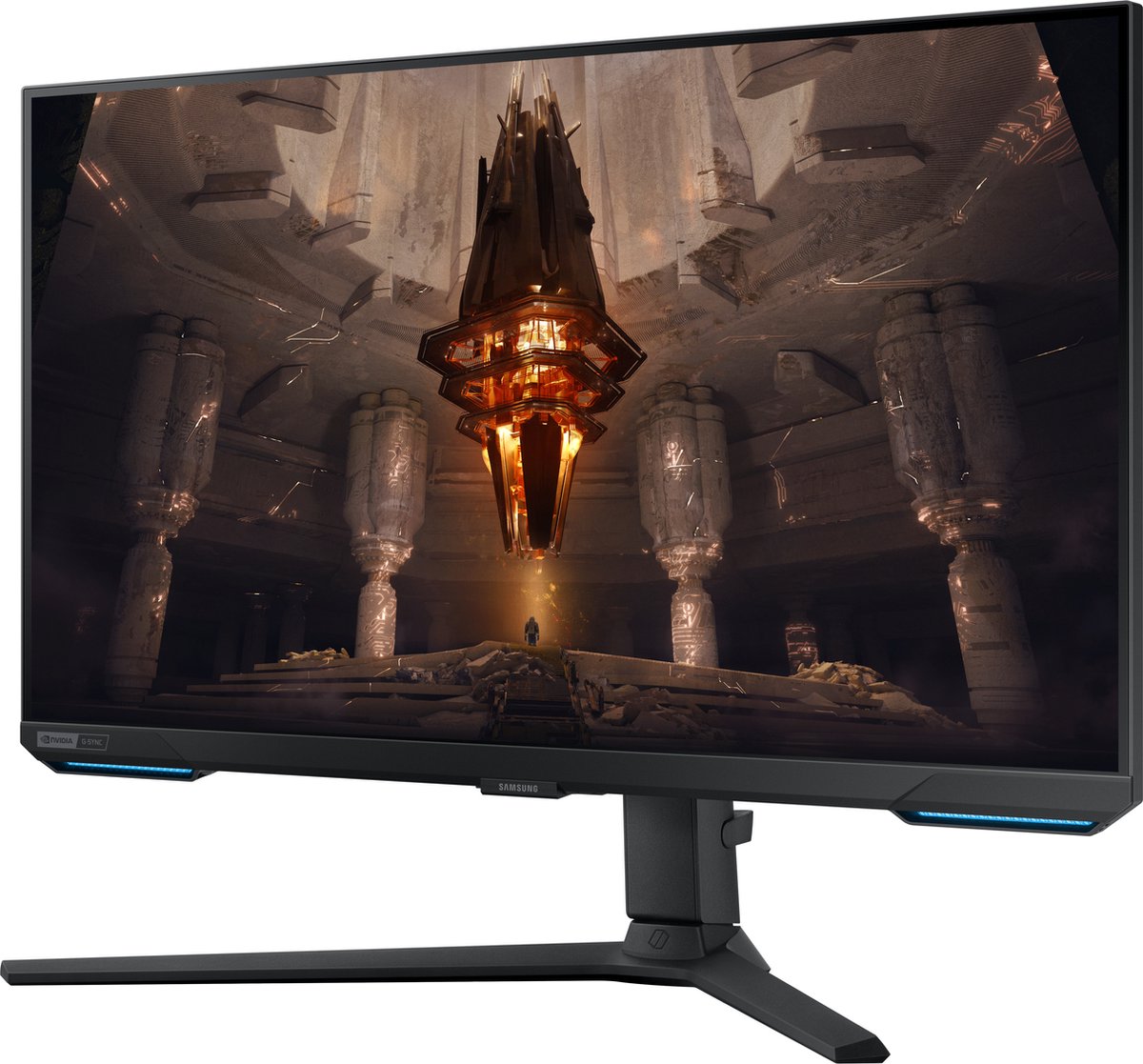 Samsung Odyssey G7 Ls28Bg700Epxen - 4K Ips Smart Gaming Monitor - Tizen - Wi-Fi - afbeelding 2