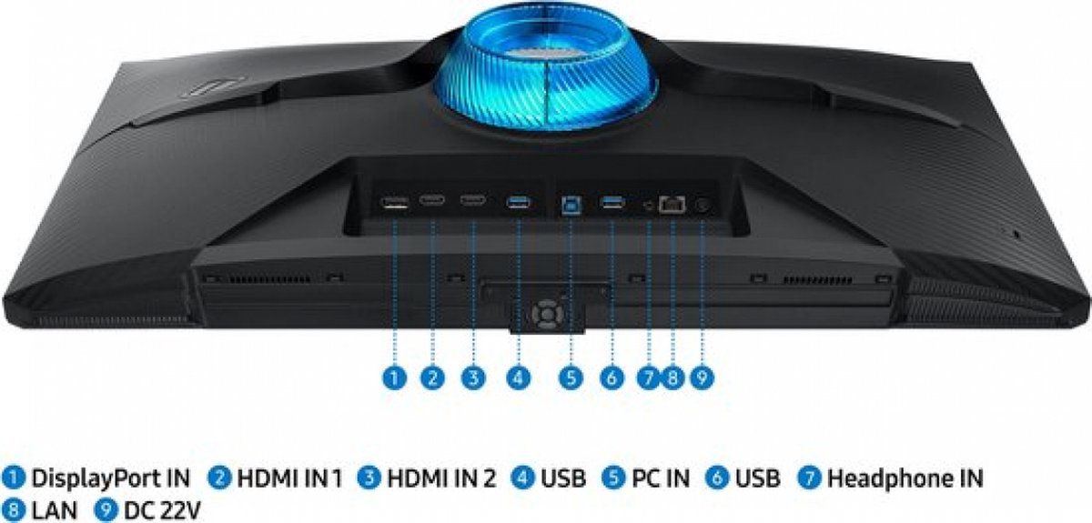 Samsung Odyssey G7 Ls28Bg700Epxen - 4K Ips Smart Gaming Monitor - Tizen - Wi-Fi - afbeelding 6