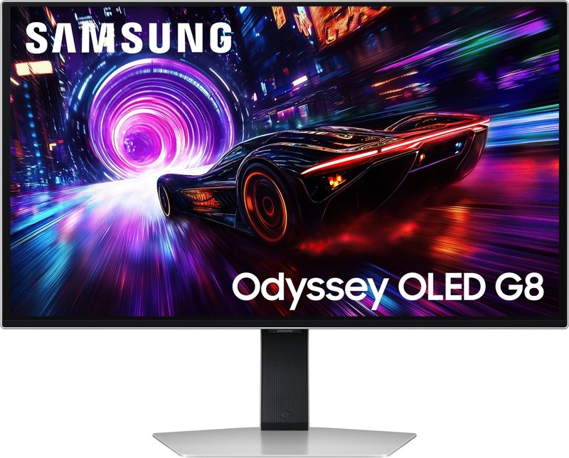 Samsung odyssey g8 ls27fg812suxen 27 4 - Samsung Odyssey G8 LS27FG812SUXEN 27" Monitor (Silver)