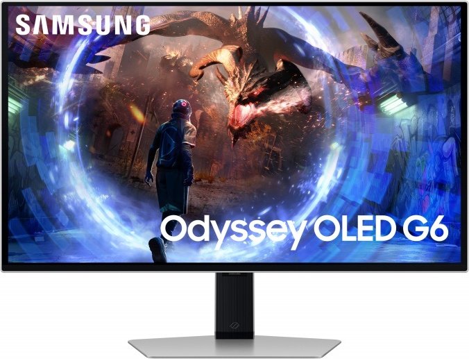Samsung odyssey oled g6 ls27dg 27 moni - Samsung Odyssey G6 LS27DG602SUXEN 27" Monitor (Silver)
