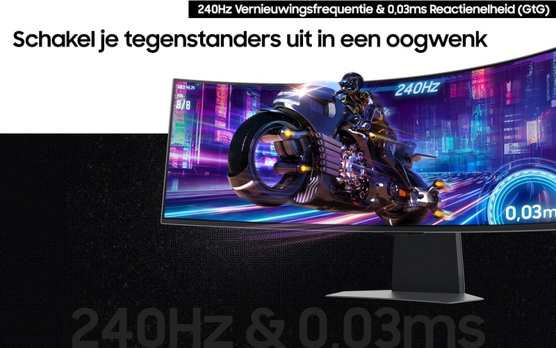 Samsung odyssey oled g9 g95sd smart 49 8 orig - Samsung Odyssey G9 G95Sd Dqhd 49" Monitor (Silver)