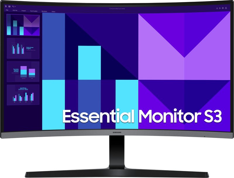 Samsung s27d390gau computer monitor 68 - Samsung Essential S3 LS27D390GAUXEN 27" Monitor (Black)
