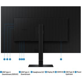 ViewFinity S8 S80UD 37" Monitor (Black) - afbeelding 8