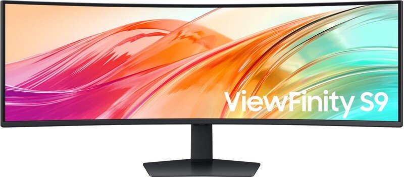 Samsung Samsung Viewfinity S9 S95Uf S49F950Uau - 49 Inch Dual Qhd Ultrawide Monitor - 120Hz - Usb-C 90W - Kvm - Verstelbaar