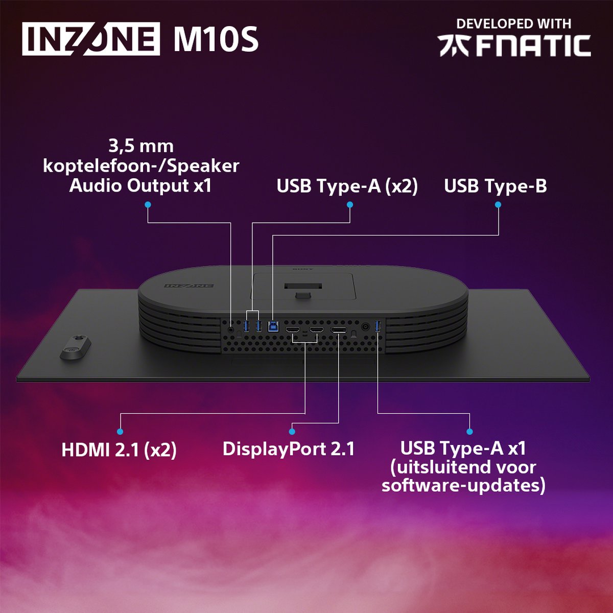 Sony Inzone M10S – 27 Inch - Oled Qhd – 480Hz - Gaming Monitor - afbeelding 8